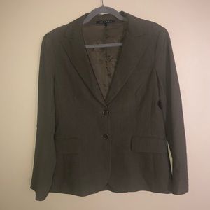 Theory Brown Wool Blazer